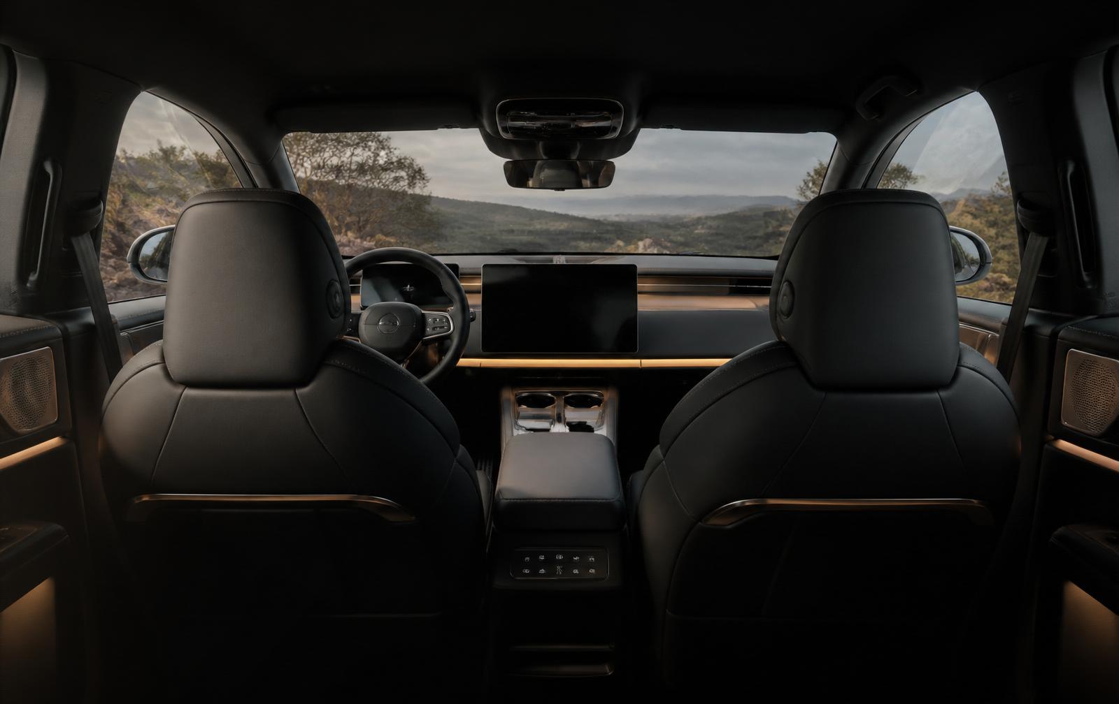 Interior of the Chevrolet Blazer EV RS