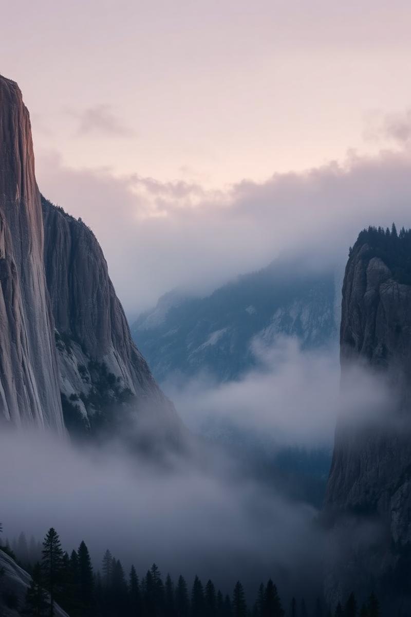 First light at El Capitan — a chauffeur's calendar.
